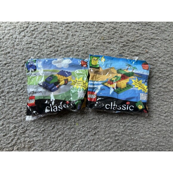 Lego Other - NEW Sealed McDonalds LEGO CLASSIC #5 Grimace & #6 Fry Guy